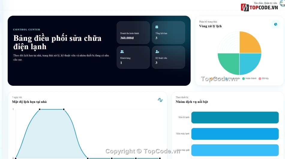 code đặt lịch,đồ án đặt lịch,đặt lịch sửa chữa
